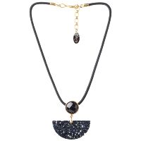 Collier Nature Bijoux Black Light simple