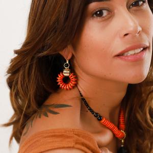 Boucles d'oreilles Nature Bijoux Halmahera Gitanes