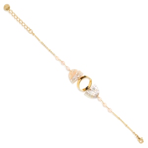 Bracelet Franck Herval Shérine anneau doré