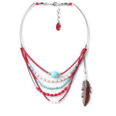 Collier Nature Bijoux Indiana 5 rangs