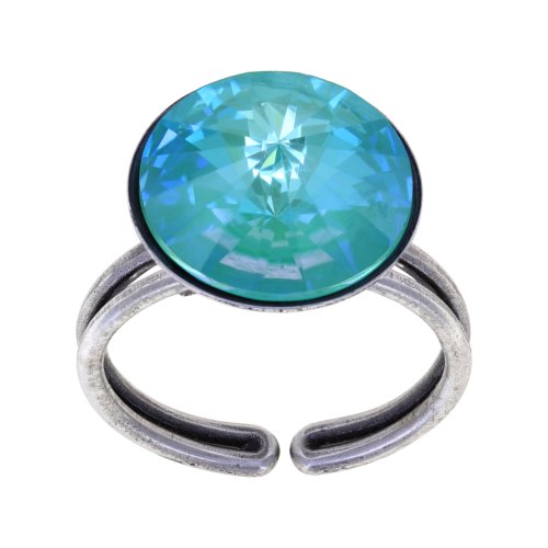 Bague Konplott Rivoli blue green silver