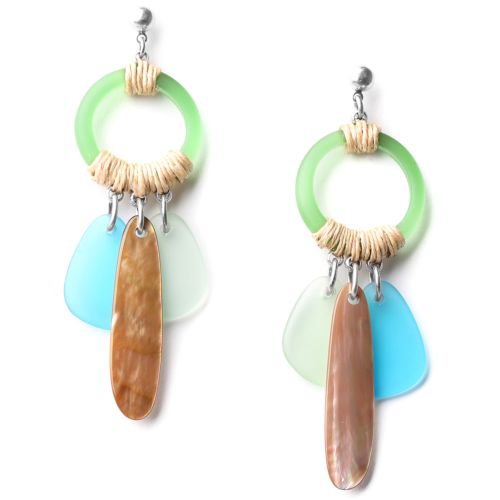 Boucles d'oreilles Nature Bijoux Belle le gitanes