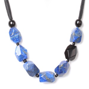 Collier Nature Bijoux Deep blue simple