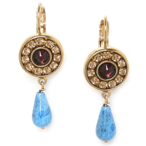 Boucles d'oreilles Franck Herval Bella dormeuses mini goutte