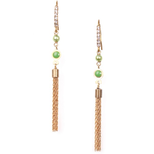 Boucles d'oreilles Franck Herval Pnlope pompon