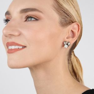 Boucles d'oreilles Konplott Sea Breeze Nacre blanche