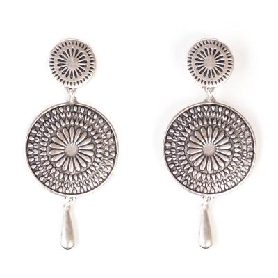 Boucles d'oreilles Shabada Babylone 15 argentées