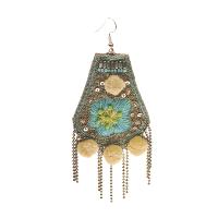 Boucles d'oreilles Nahua Celia Flower turquoise