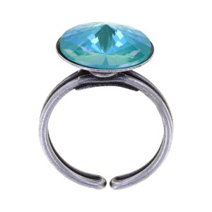 Bague Konplott Rivoli blue green silver