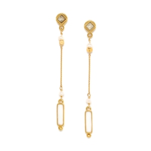 Boucles d'oreilles Franck Herval Louise longues