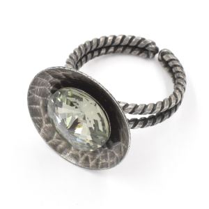 Bague Konplott Rivoli Concave Black diamond 