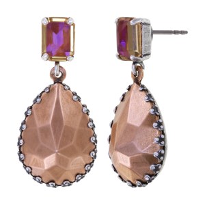 Boucles d'oreilles Konplott Sea Breeze brown pink