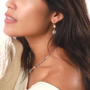 Boucles d'oreilles Nature Bijoux Barbade petites dormeuses