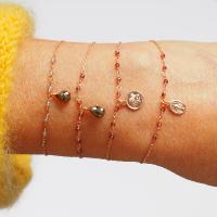 Bracelet Senzou Turn Goutte et Grenat