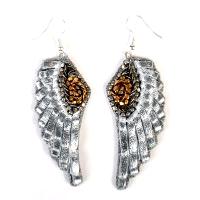 Boucles d'oreilles Nahua Anita silver