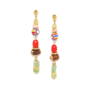 Boucles d'oreilles Franck Herval Manon poussoir