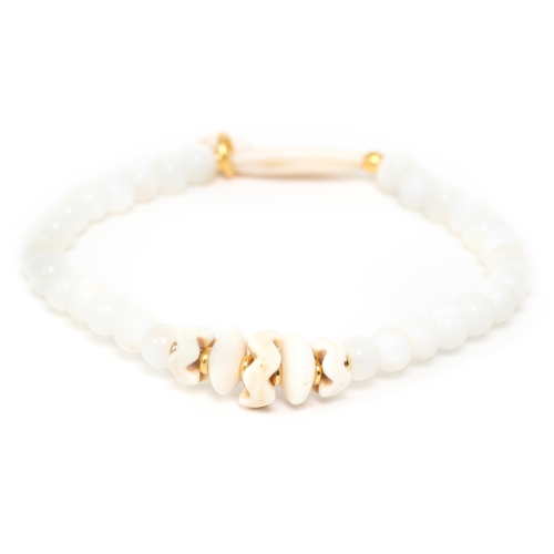 Bracelet Nature Bijoux Ivory extensible simple