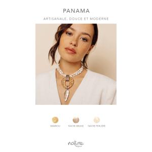 Collier Nature Bijoux Panama pendentif