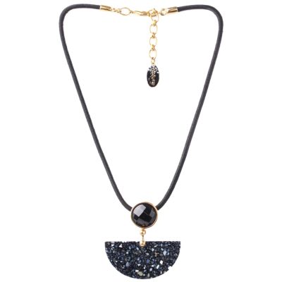 Collier Nature Bijoux Black Light simple