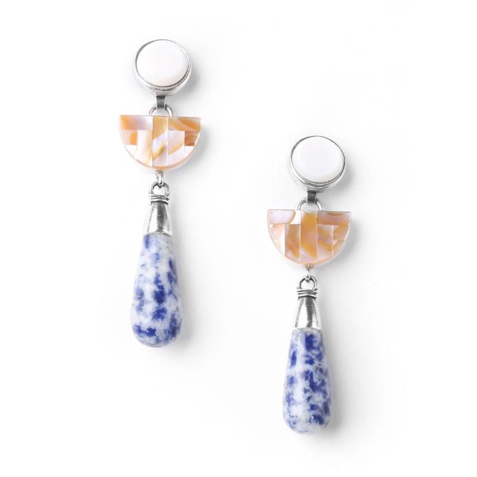 Boucles d'oreilles Nature Bijoux Santorini Goutte