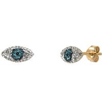 Boucles d'oreilles Caroline Najman Puces Kuchi eyes 207