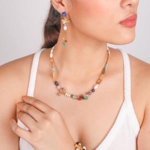 Boucles d'oreilles Nature Bijoux Kali oiseau et perle de culture