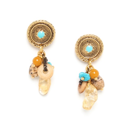 Boucles d'oreilles Nature Bijoux Sierra grappe