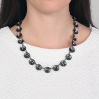 Collier Konplott Rivoli Concave Black diamond XS