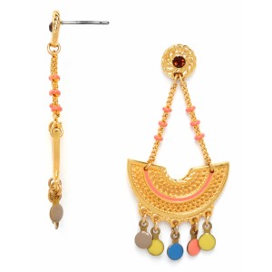 Boucles d'oreilles Franck Herval Eden balancier petit modèle