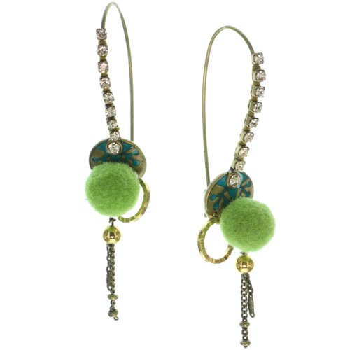 Boucles d'oreilles Franck Herval Mathilda crochets XL