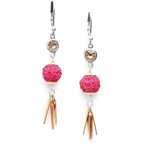 Boucles d'oreilles Franck Herval Mélanie boule