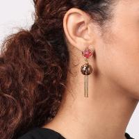 Boucles d'oreilles Nature Bijoux Cappuccino Pompon