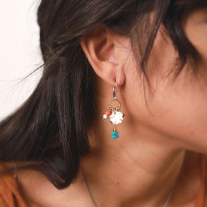 Boucles d'oreilles Nature Bijoux Formentera créoles gitanes