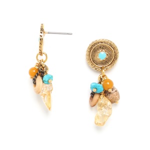 Boucles d'oreilles Nature Bijoux Sierra grappe