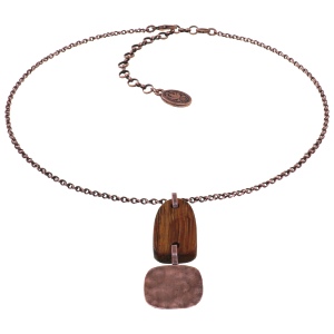 Collier Konplott Earth Wind & Business brown copper