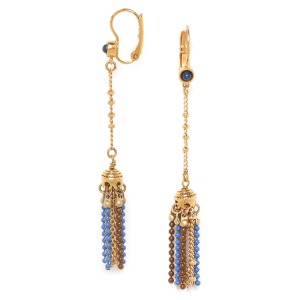 Boucles d'oreilles Franck Herval Sacha dormeuses pompon