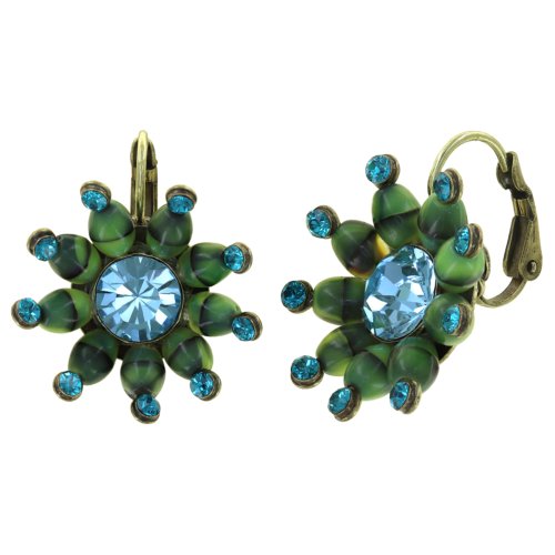 Boucles d'oreilles Konplott Daisy Riot green