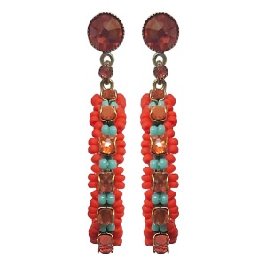 Boucles d'oreilles Konplott Festival de luxe coraline 