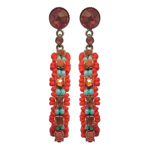 Boucles d'oreilles Konplott Festival de luxe coraline 