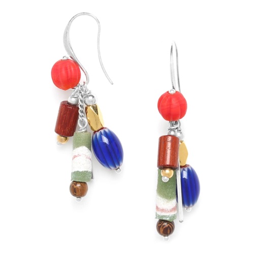 Boucles d'oreilles Nature Bijoux Djimini grappe