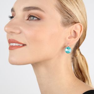 Boucles d'oreilles Konplott Eurowire Rivoli green