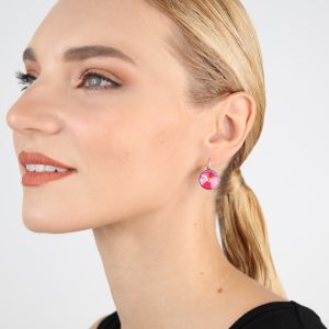 Boucles d'oreilles Konplott Eurowire Rivoli pink