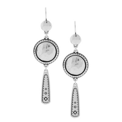 Boucles d'oreilles Shabada Timeless 63 argentées