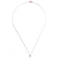 Collier Senzou New Brio Or rose et Calcédoine 