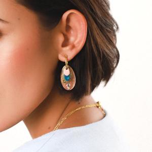 Boucles d'oreilles Franck Herval Eva créoles