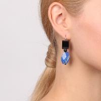 Boucles d'oreilles Nature Bijoux Deep blue perle