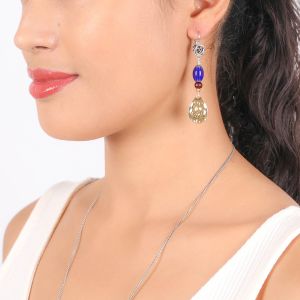 Boucles d'oreilles Nature Bijoux Djimini goutte d'or