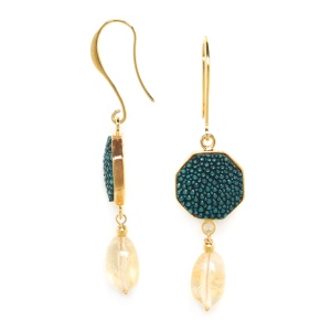 Boucles d'oreilles Nature Bijoux Oxford Crochet