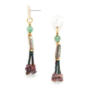 Boucles d'oreilles Nature Bijoux Papatea pompon