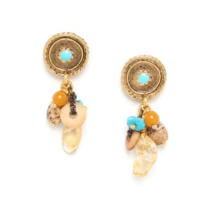 Boucles d'oreilles Nature Bijoux Sierra grappe